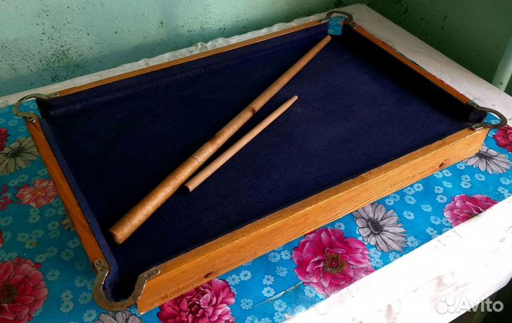 Бильярд детский деревянный старинный СССР