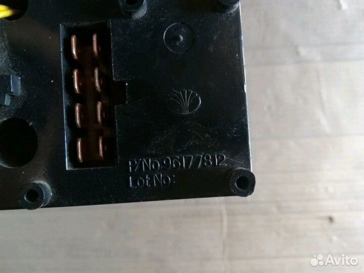 Блок управления печкой Daewoo Nexia