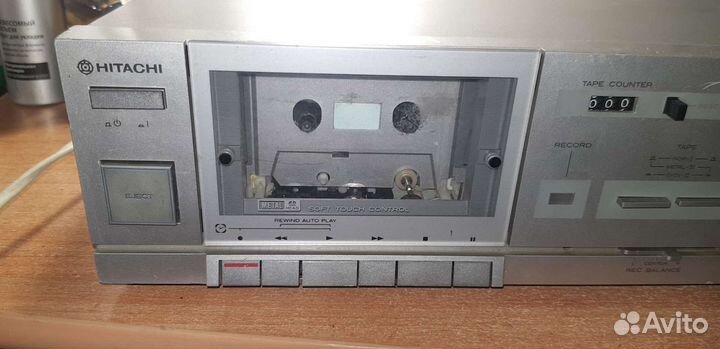 Кассетная дека hitachi d-e4