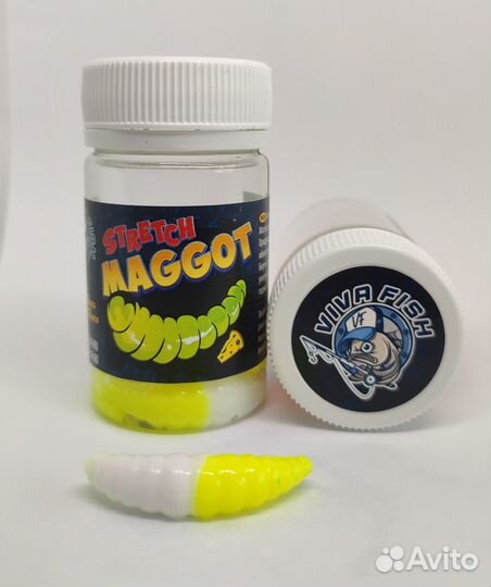 Приманка форелевая Maggot 1.5 Stretch Floating