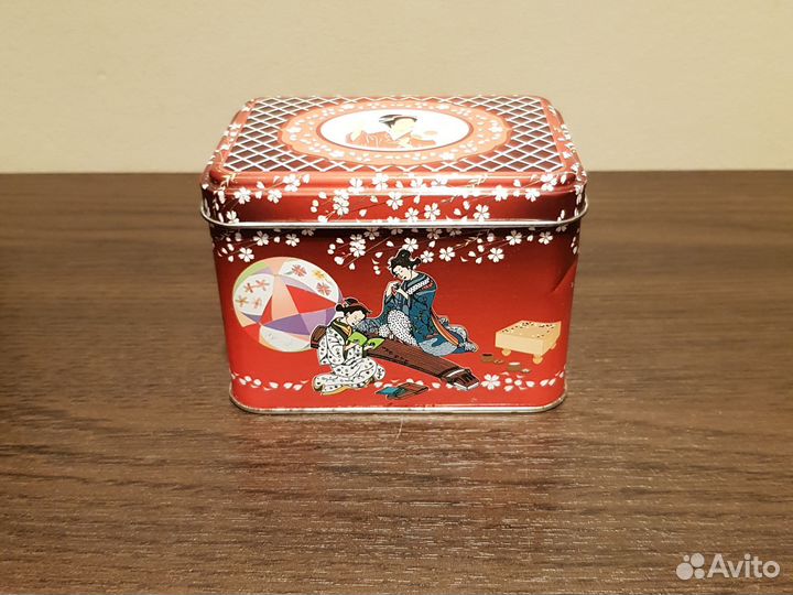 Жестяные коробки банки от чая/для чая