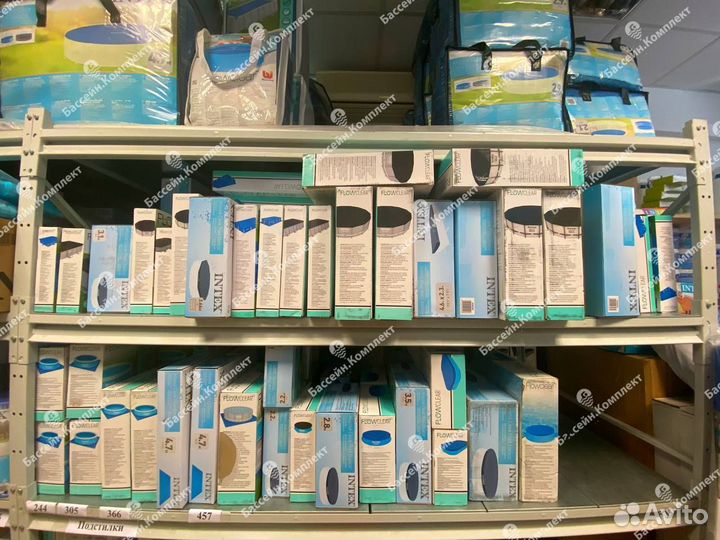 Тент для каркасных бассейнов 400х211 см