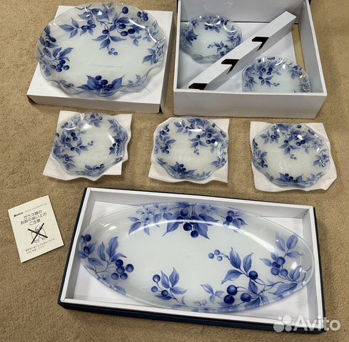 Японский фарфоровый сервиз