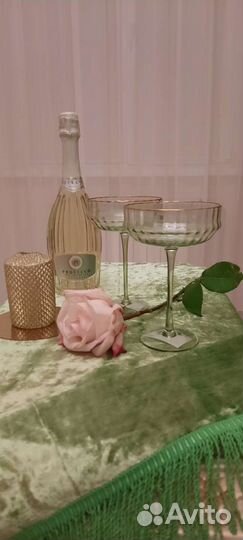 Бокалы для шампанского креманки