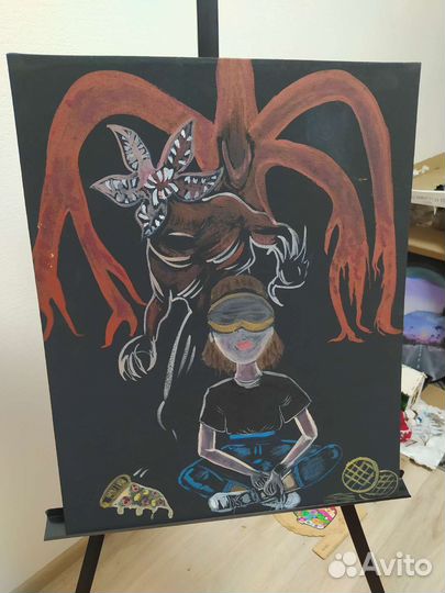 Картина фан-арт Очень Странные Дела