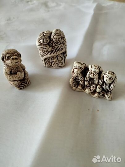 Статуэтки нэцкэ сувенирные