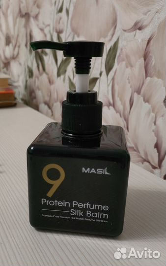 Корейский несмываемый бальзам д/ волос,бу немного