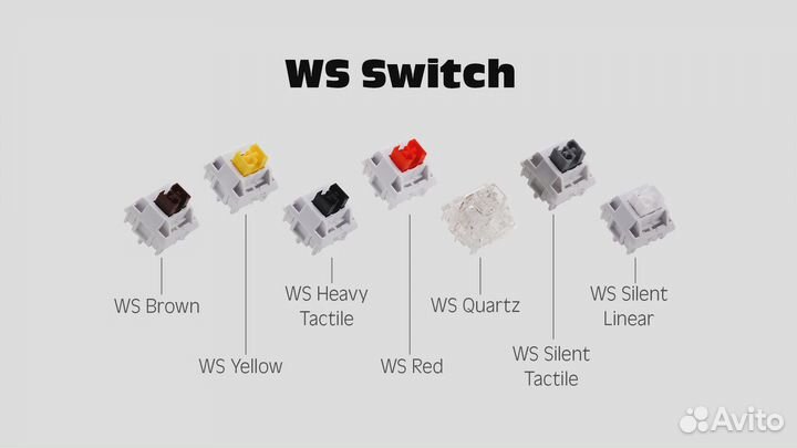 Wuque studio свитчи для механической клавиатуры