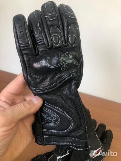 Мотоперчатки shima modena black XS L XL женские