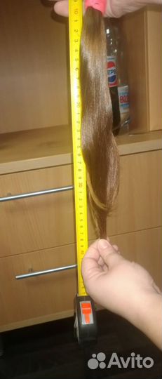 Волосы срез, некрашенные