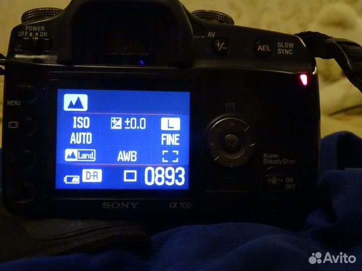 Sony dslr-A100 на разбор