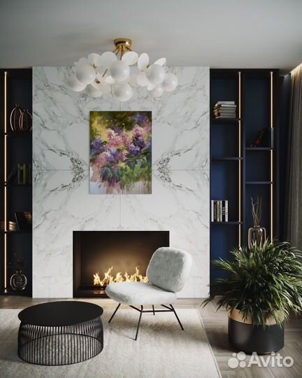 Большая картина маслом 