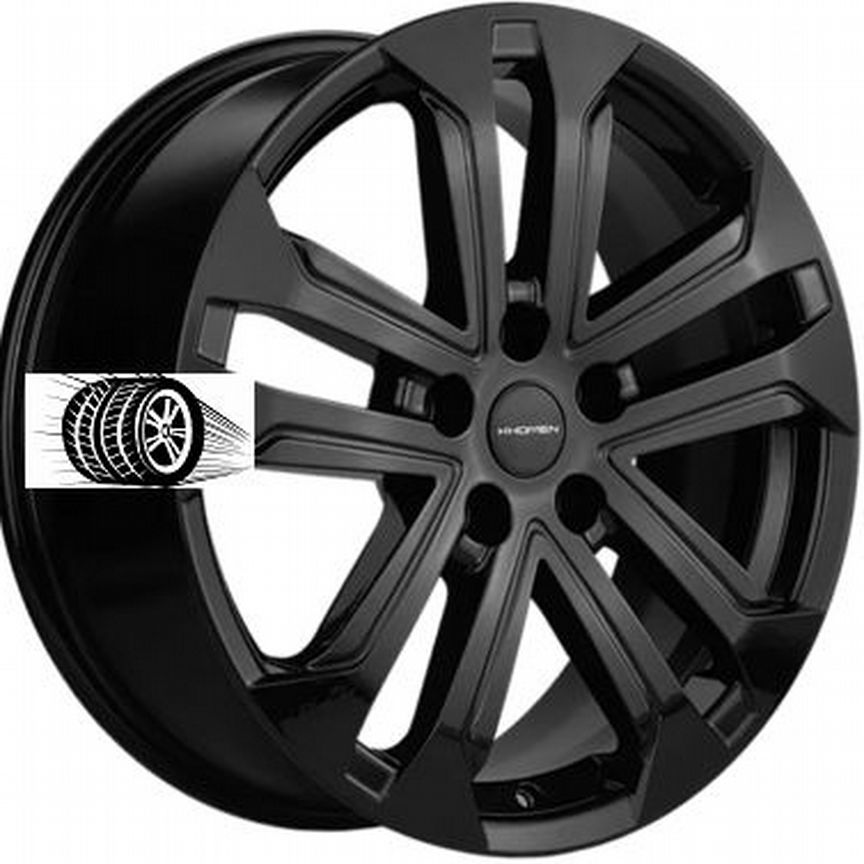 Литые диски Khomen Wheels 7×R18 5×108