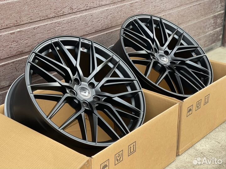 Диски Vorsteiner VF107 R19 5-112 черный матовый