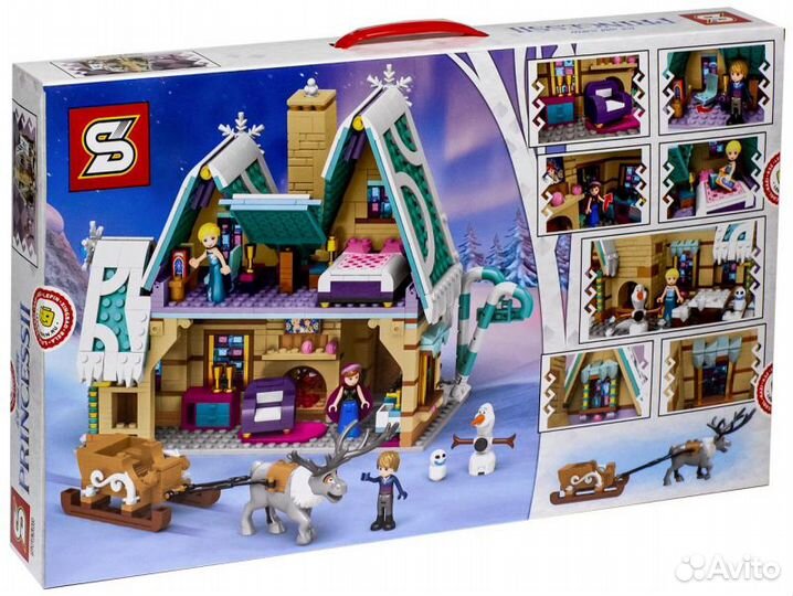 Конструктор SY6580 Холодное сердце 1087 дет