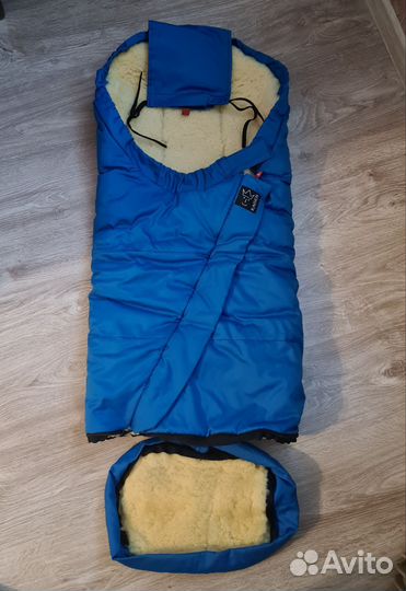 Зимний конверт в коляску