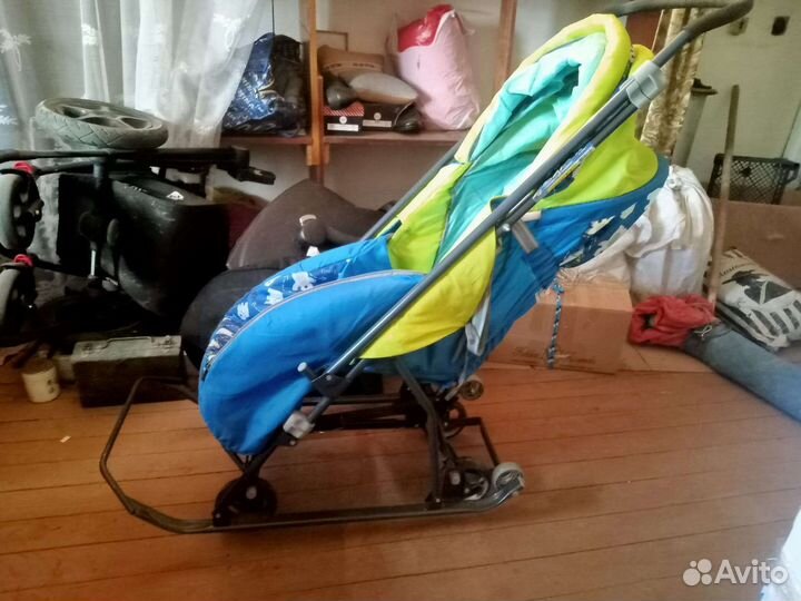 Детские зимние санки