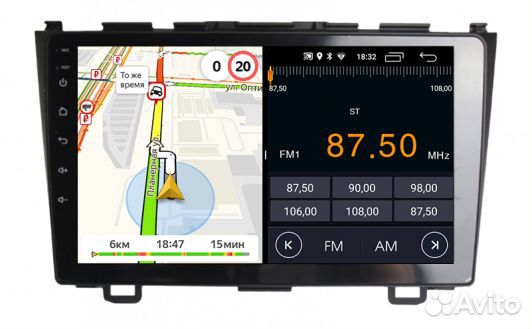 Магнитола Parafar Honda CR-V 3 2006-2011 Android