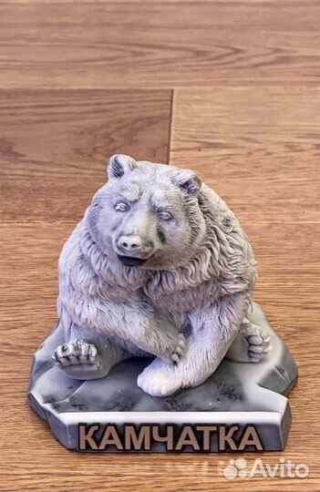 Фигурка Медведь, мраморная крошка