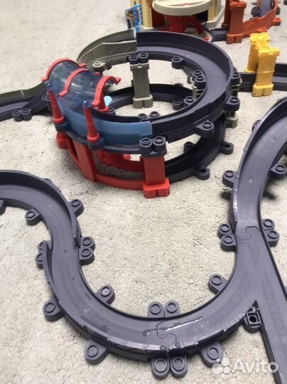 Большой набор дорога паровозики Чаггингтон