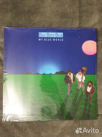 Bad Boys Blue- LP, My Blue World, sealed 1 Press