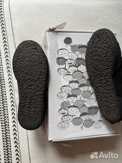 Кеды утепленные для девочки 30р