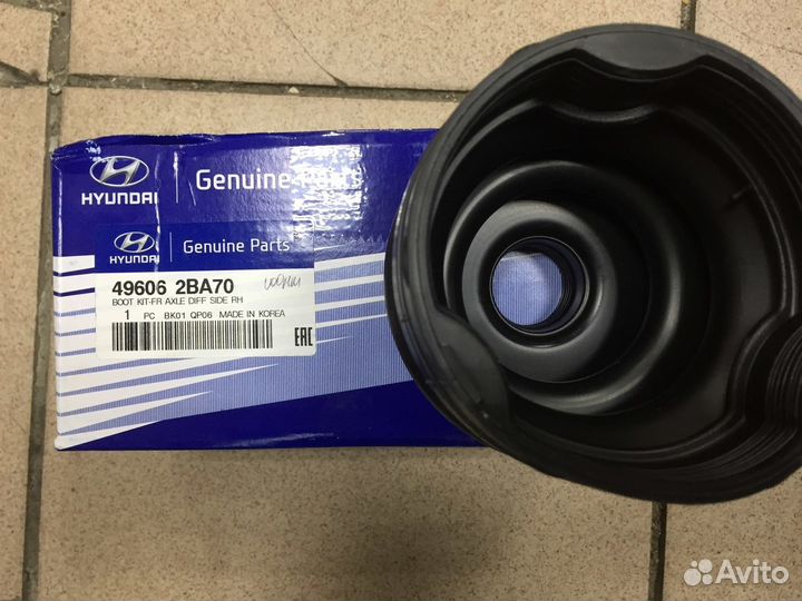 Пыльник шрусаhyundai KIA 496062BA70