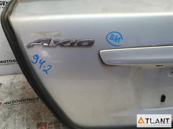 Крышка багажника задняя toyota corolla axio