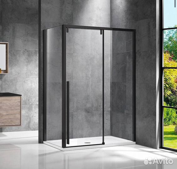 Душевой уголок Lugano VSR-1L8012CLB-1, 1200*800