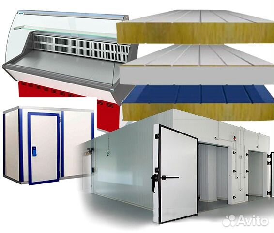 Сэндвич - Панели для Холодильной Камеры Склада