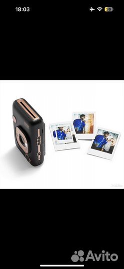 Фотокамера мгновенной печати Instax Mini LiPlay