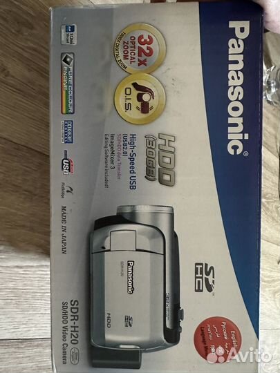Видеокамера panasonic SDR-H20