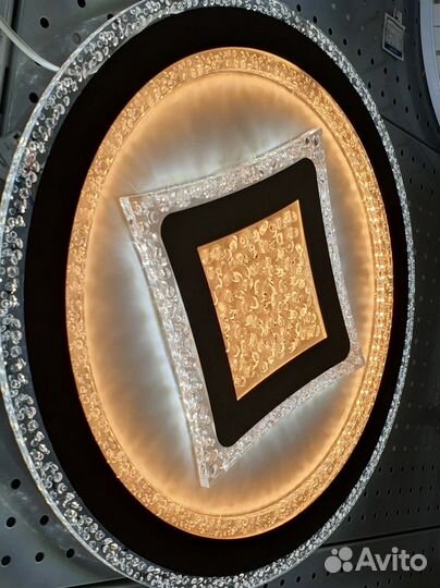 Люстра потолочная светодиодная с пультом 160вт