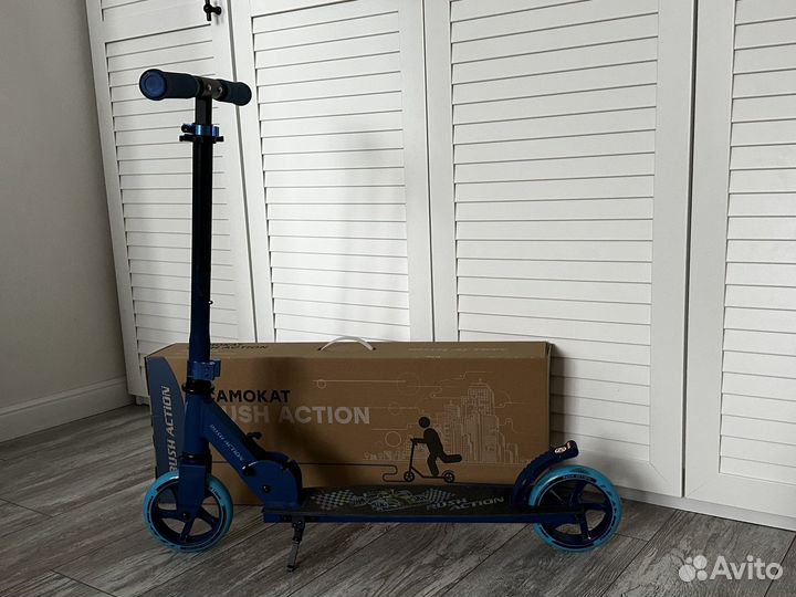 Самокат двухколёсный Sprinter rush action