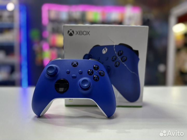 Геймпад для Xbox One S/X Синий Оригинал