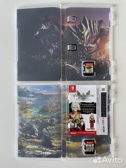 Игры Nintendo switch Monster Hunter rise/stories 2