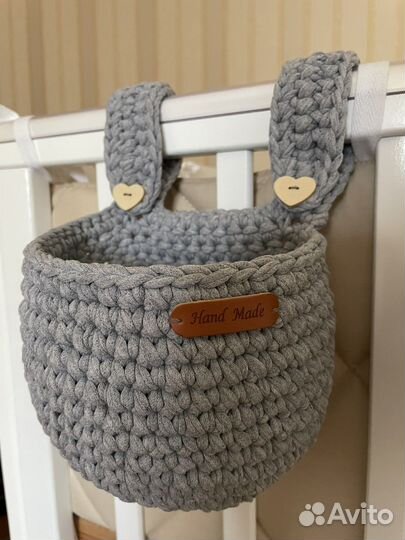 Плетеные корзинки для хранения