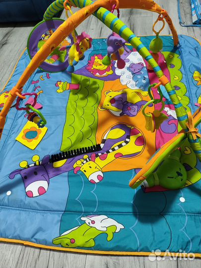 Развивающий коврик tiny love солнечная полянка