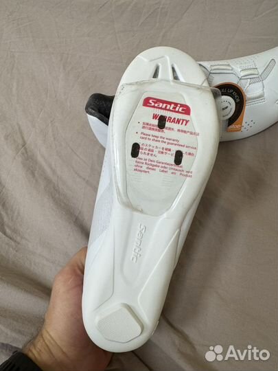 Велотуфли Santic белые 44 размер