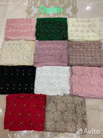 Капоры с шапкой Хиджаб готовый тёплый