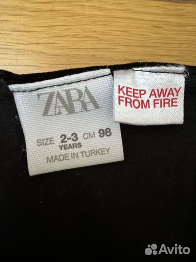 Детский бархатный комбинезон Zara