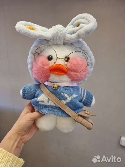 Мягкие игрушки, утка лалафанфан(оригинал)