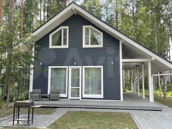 Коттедж 150 м² на участке 10 сот.