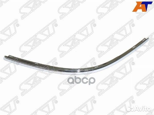 Молдинг бампера VW passat B5 00-05 LH хром поло