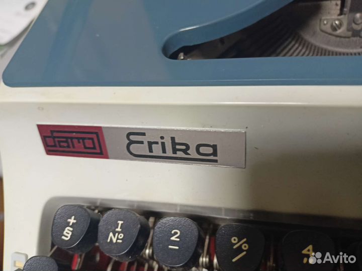 Печатная машинка erika