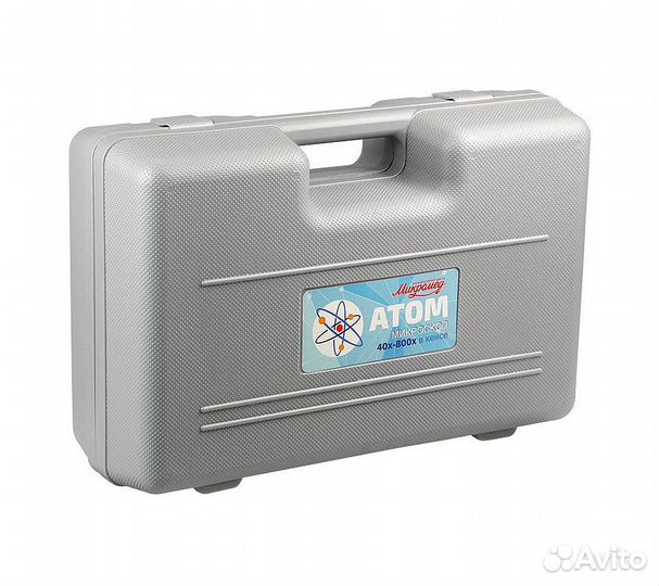 Микроскоп Микромед Атом 40x-800x в кейсе