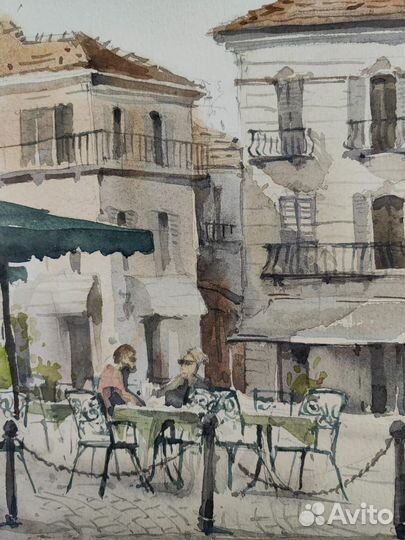 Акварели Цветы Море Парусник Акварель