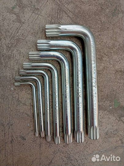 Г-образные ключи Gedore XZN