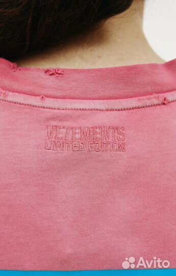 Футболка Vetements оверсайз