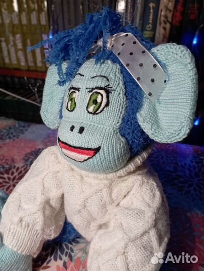 Мягкая игрушка ручная работа. Обезьяна